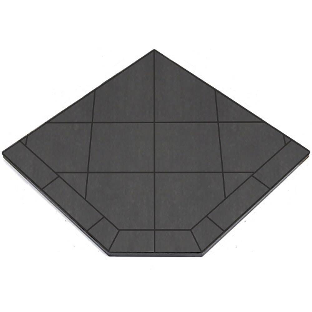 40 x 40 Single Cut Volcanic Sand Tile Stove Board G734799