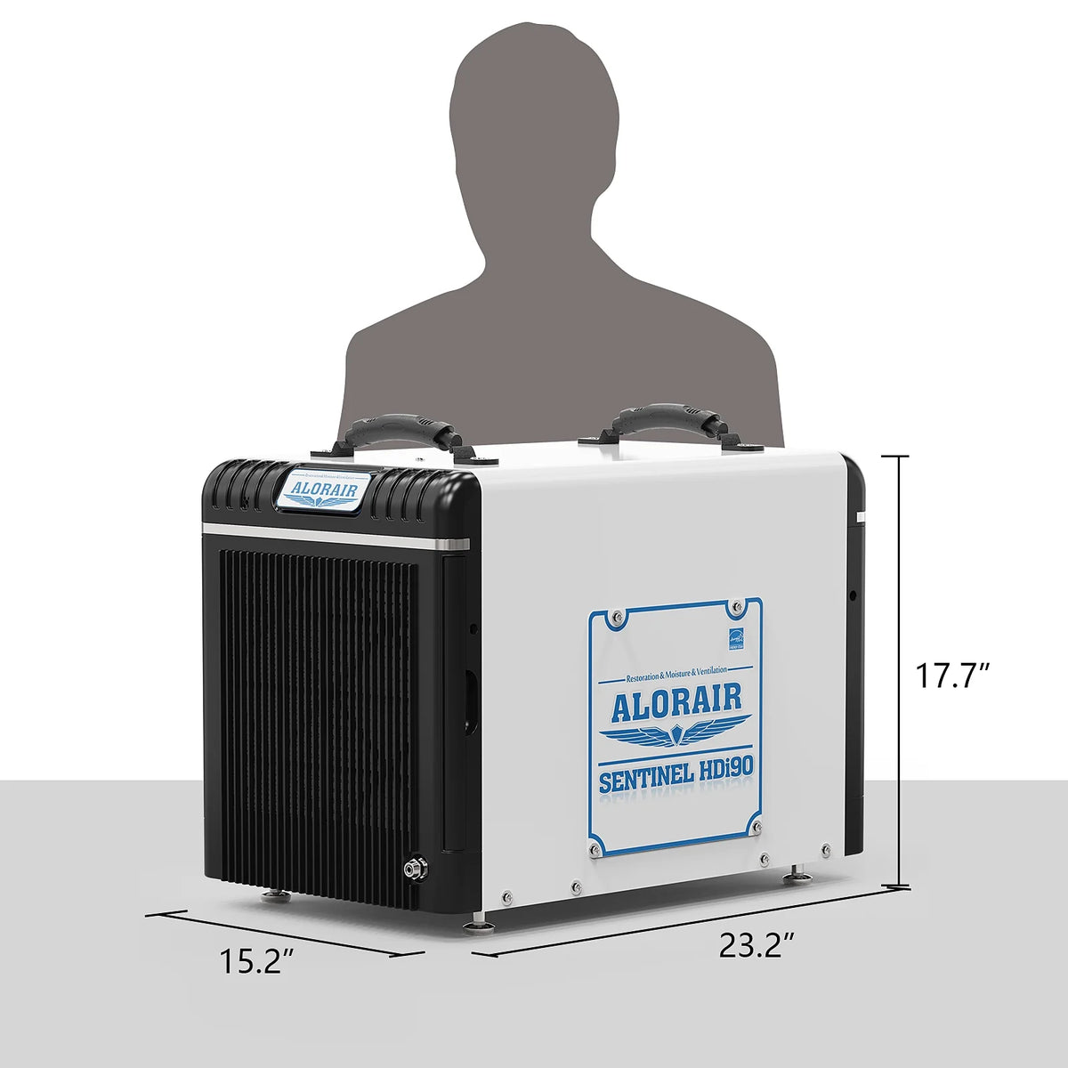 198 Pints Crawl Space Dehumidifier with Drain Hose Y970