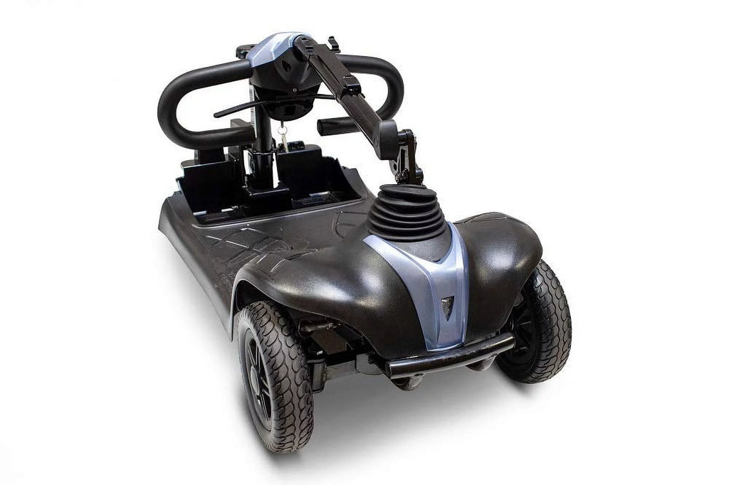 Lightweight 4 Wheel Blue Scooter U9835