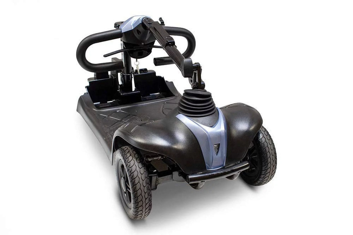 Lightweight 4 Wheel Blue Scooter U9835