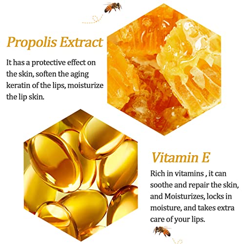 4 PCS Honey Lip Balm Lip Mask S26117