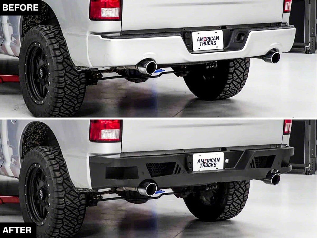 Textured Black Rear Bumper O308