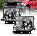Black Replacement Headlights for 1998-2000 Toyota Tacoma U1451