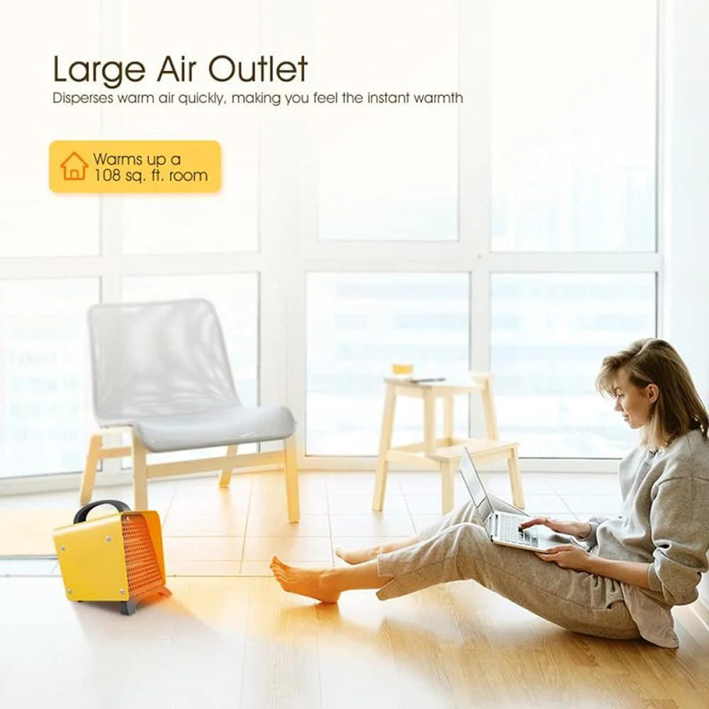 1500W Ceramic Portable Space Heater D361