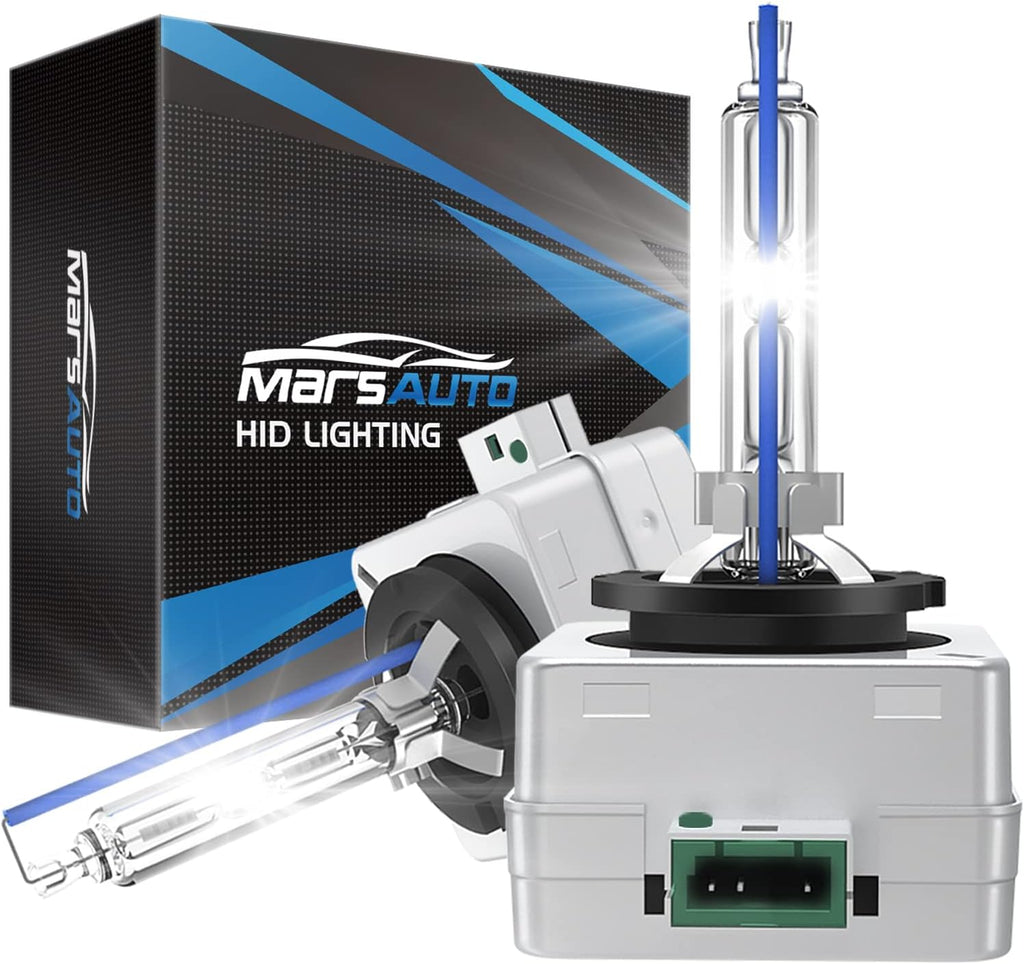 6000K Cold White Xenon Headlight Bulbs, Pack of 2 J7781