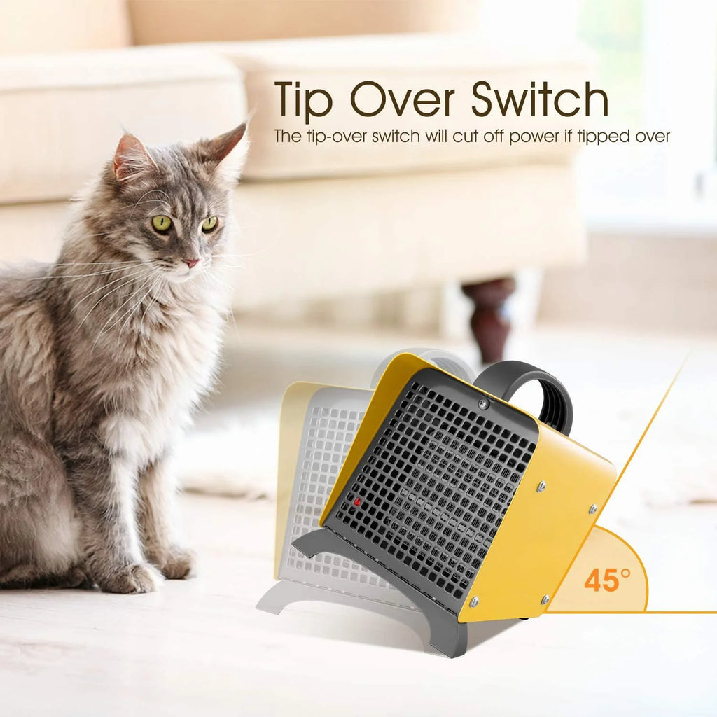 1500W Ceramic Portable Space Heater D361