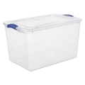 66 Quart Latch Box Plastic Set of 6 F5993