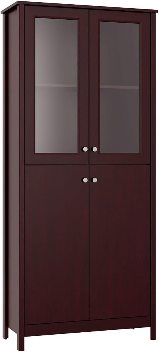 Espresso 4-Door China Cabinet K23296