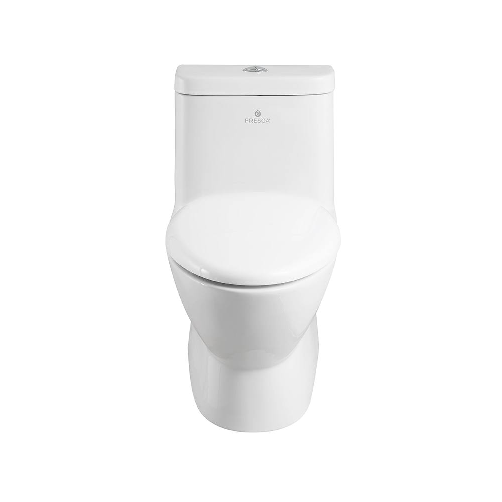 One-Piece Dual Flush Toilet with Soft Close Seat B930