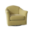 Spring Yellow Swivel Barrel Chair A921144
