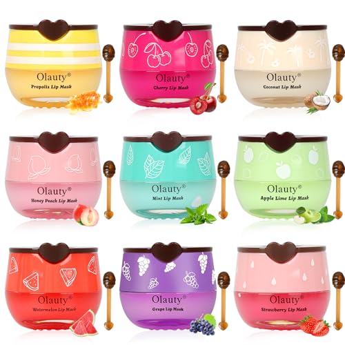 4 PCS Honey Lip Balm Lip Mask S26117