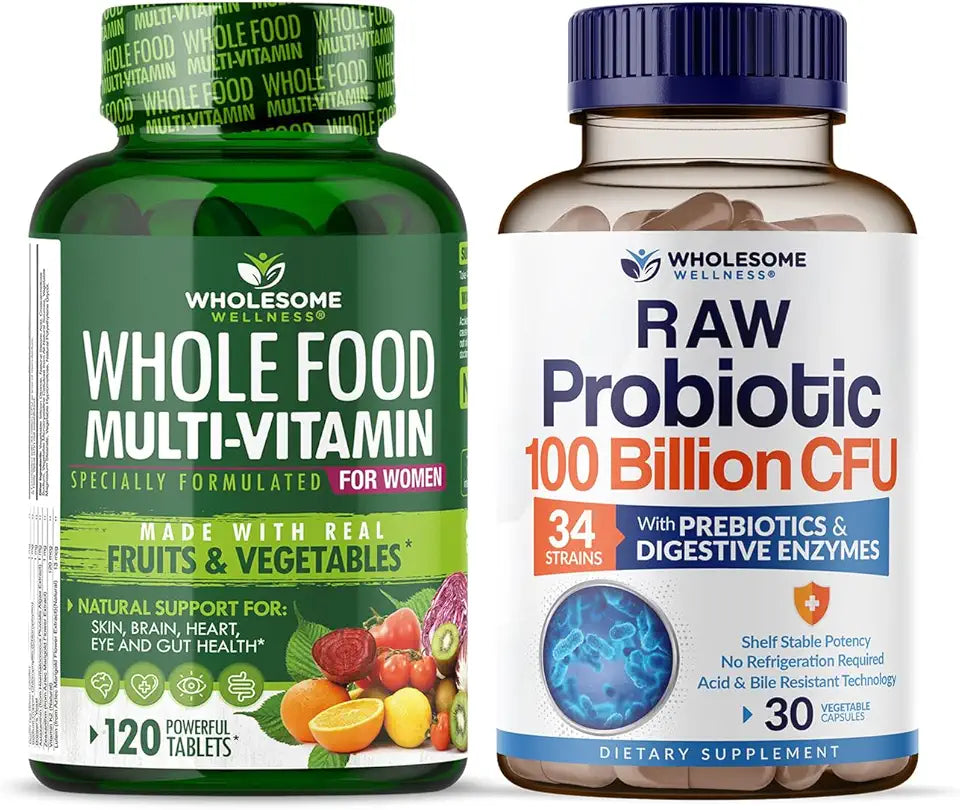 Multivitamin for Women and Probiotics Bundle O76701