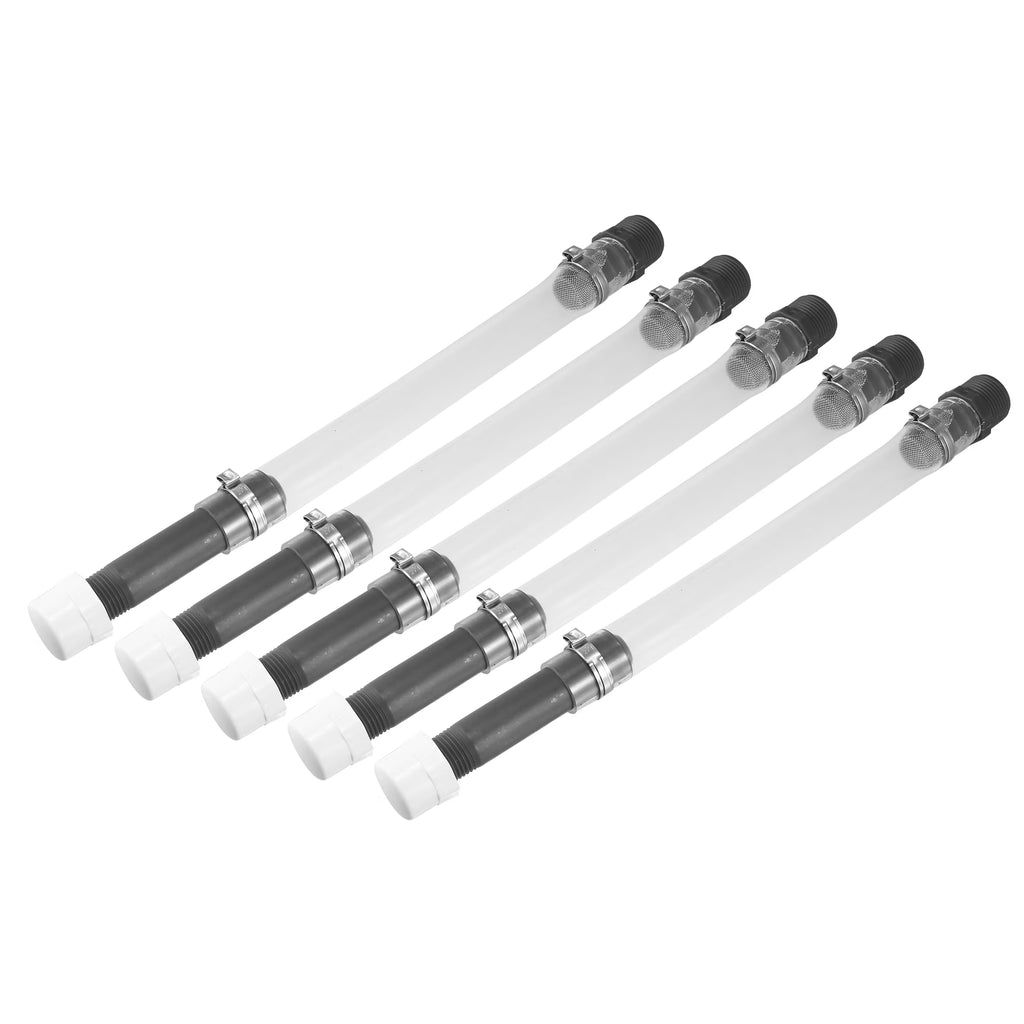 5pcs 14" White Fuel Filler Hose F775076