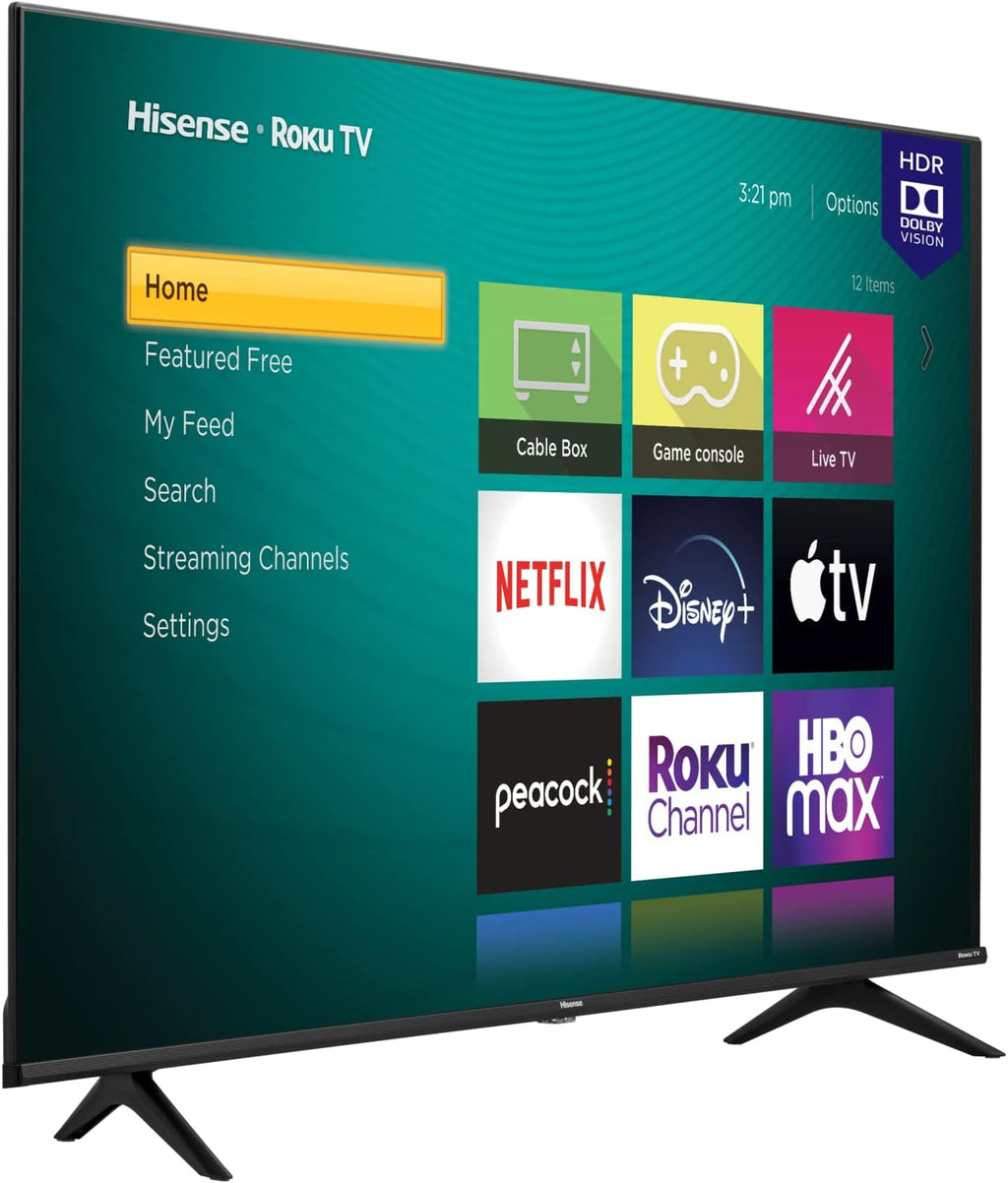 50-Inch 4K UHD Smart Roku TV with 2.1ch Sound Bar P5491