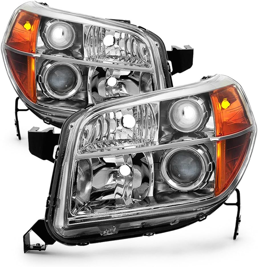 2006-2008 Honda Pilot Factory Headlights Headlamps Driver Passenger Side D700