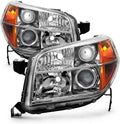 2006-2008 Honda Pilot Factory Headlights Headlamps Driver Passenger Side D700