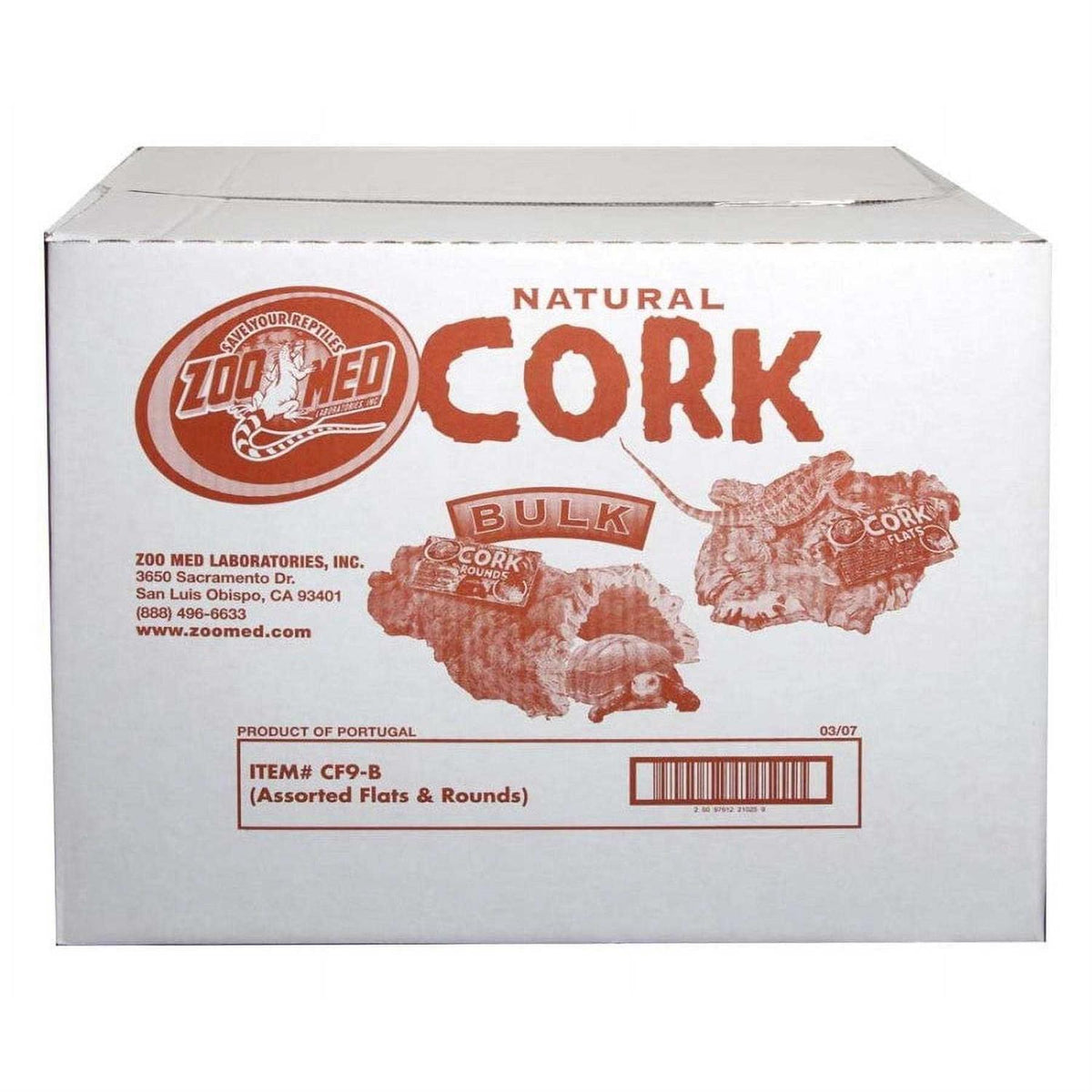 Natural Cork Bark Round X881176