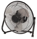 9 in 3 Speed High Velocity Steel Floor Fan J1168