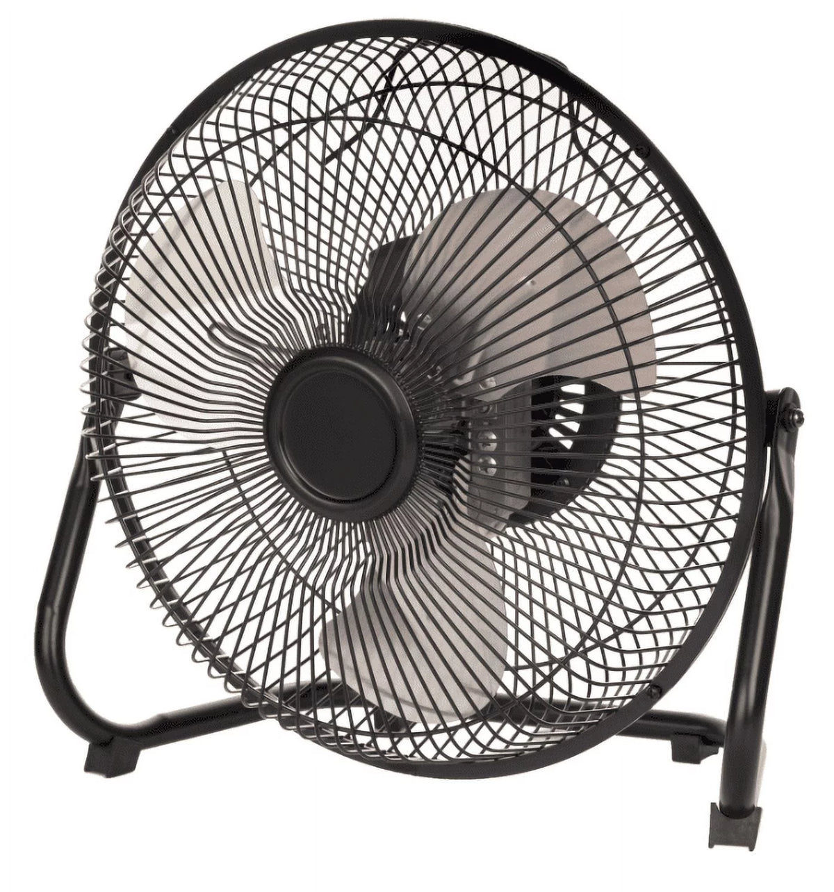 9 in 3 Speed High Velocity Steel Floor Fan J1168