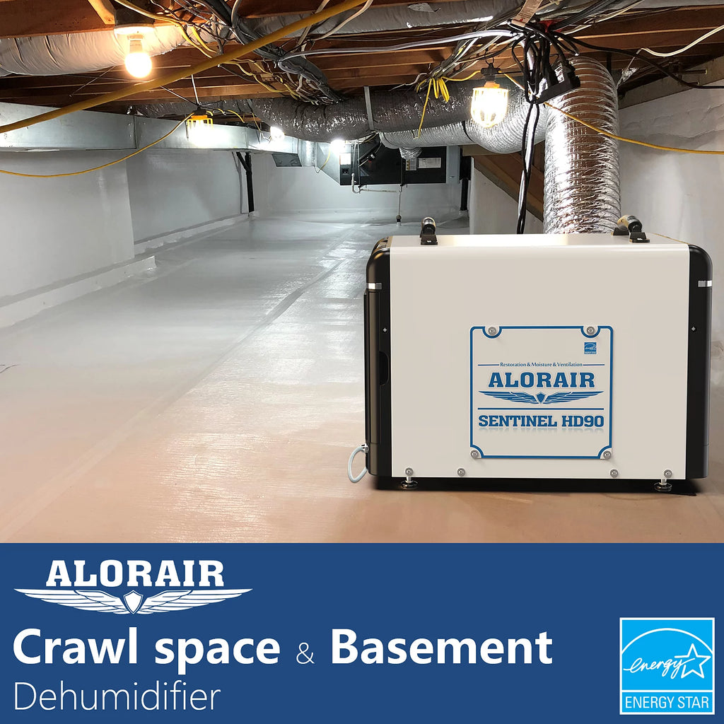 198 Pints Crawl Space Dehumidifier with Drain Hose Y970