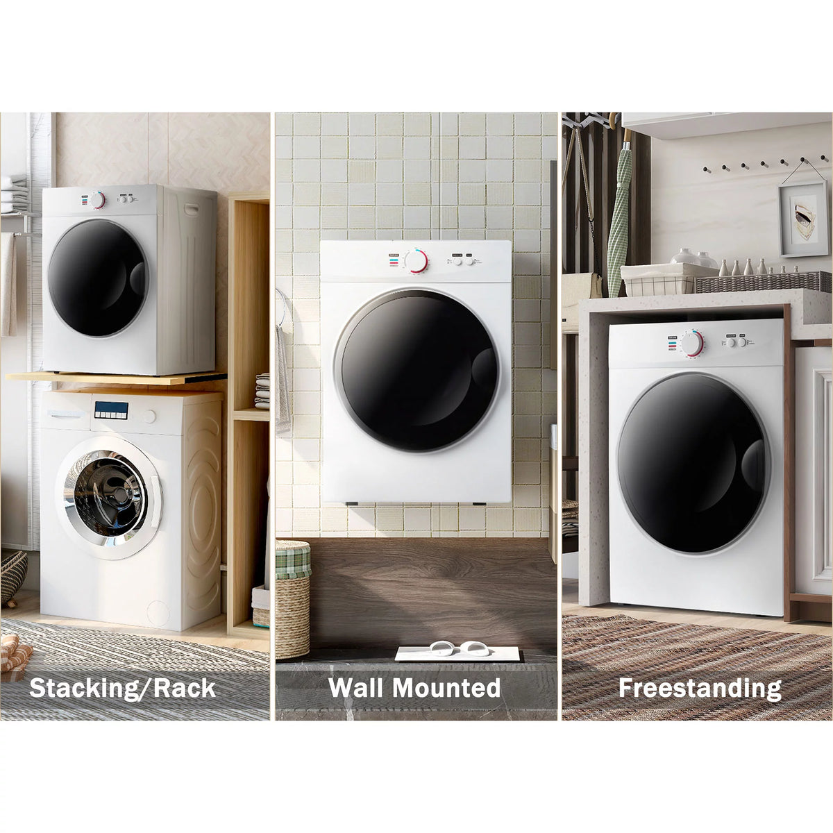 Portable Stainless Steel Laundry Dryer Q854