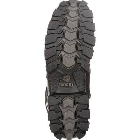 Black 8 inch Alpha Force Work Boots D96870