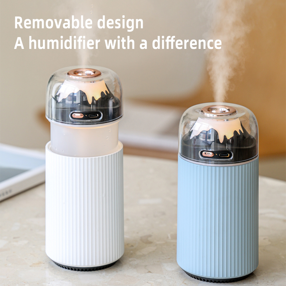 Portable Mini Cool Mist Humidifier, 260ml, USB, Blue P51608