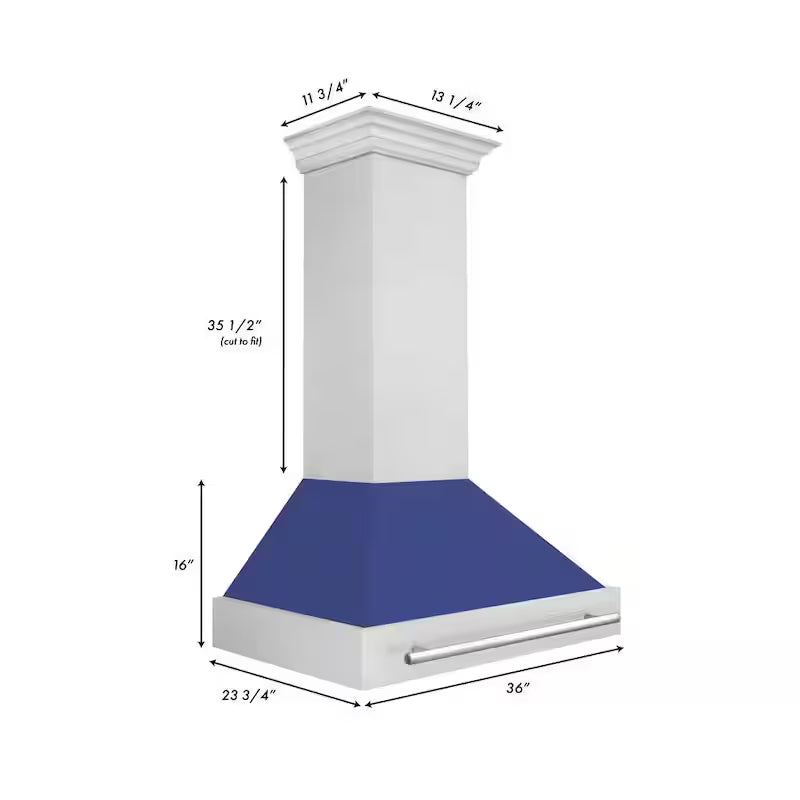 36 in. 700 CFM Ducted Wall Mount Range Hood I327