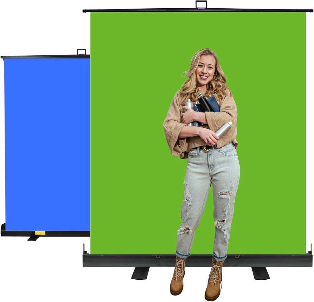 Green Screen with Aluminum Hard Case A376