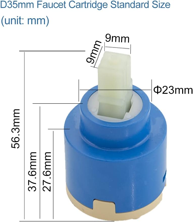 35mm Ceramic Faucet Cartridge Replacement R656