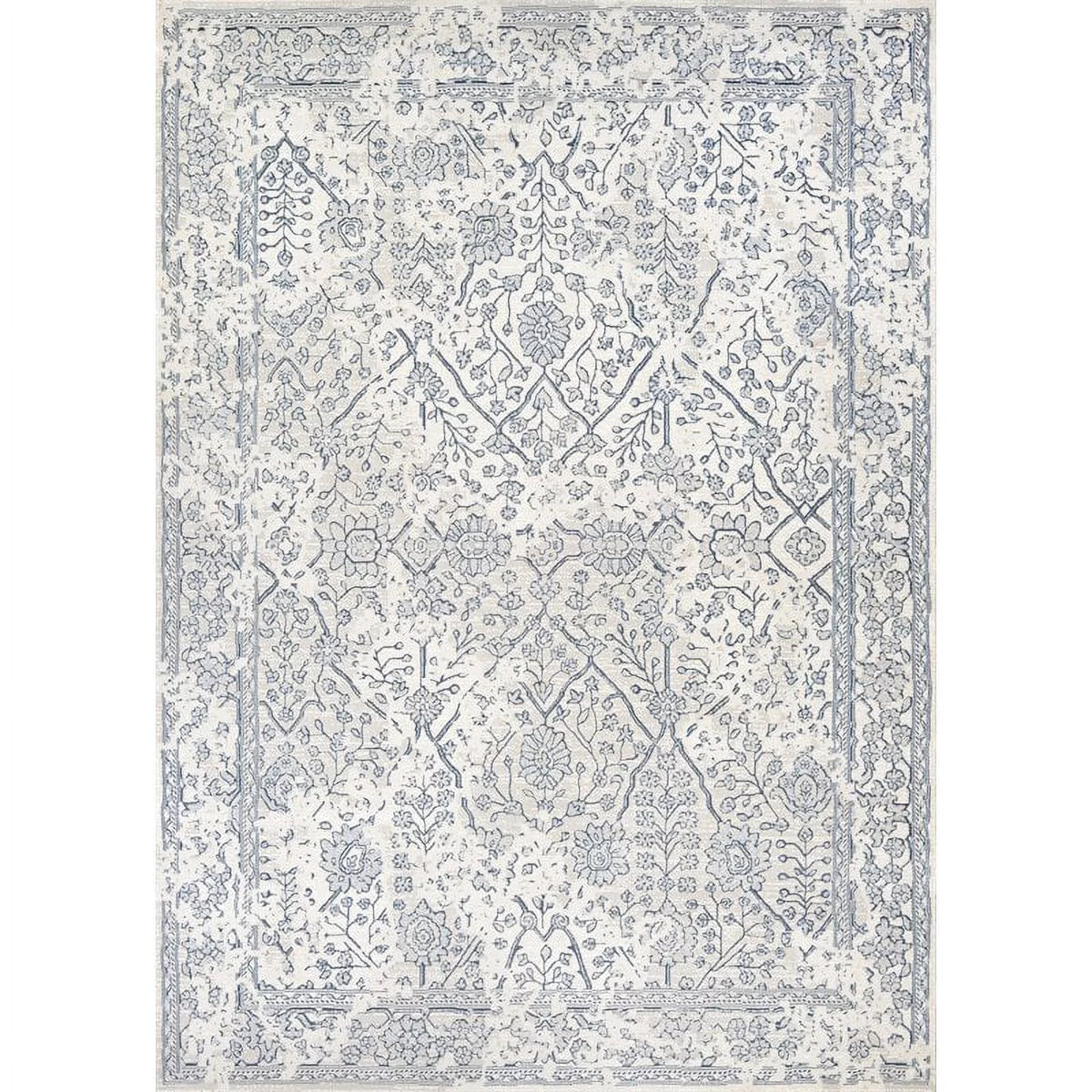 7'10"W x 10'9"L Power-Loomed Area Rug A39103