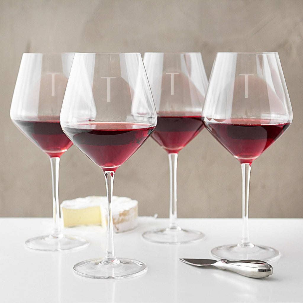 Set of 4 23 oz Red Wine Glasses V8791