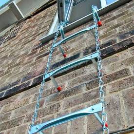 15 ft. Portable Fire Escape Ladder Z695