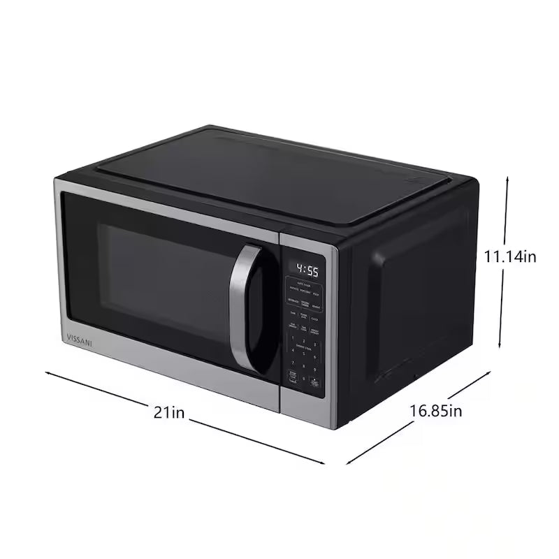 1.1 cu. ft. Countertop Microwave in Stainless Steel U8609
