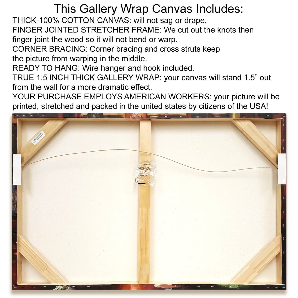 24x22 x 36x22 Print on Canvas O11539