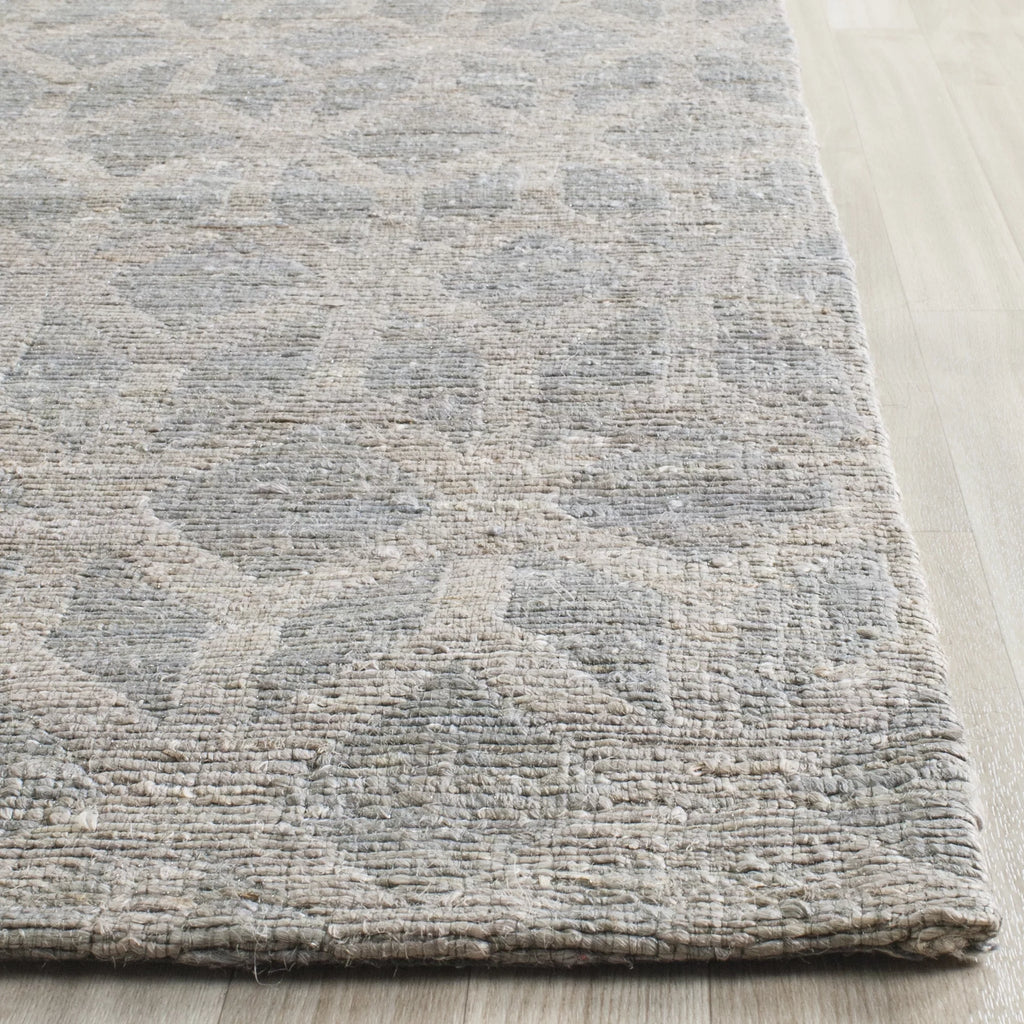Grey/Gold Geometric Area Rug O124