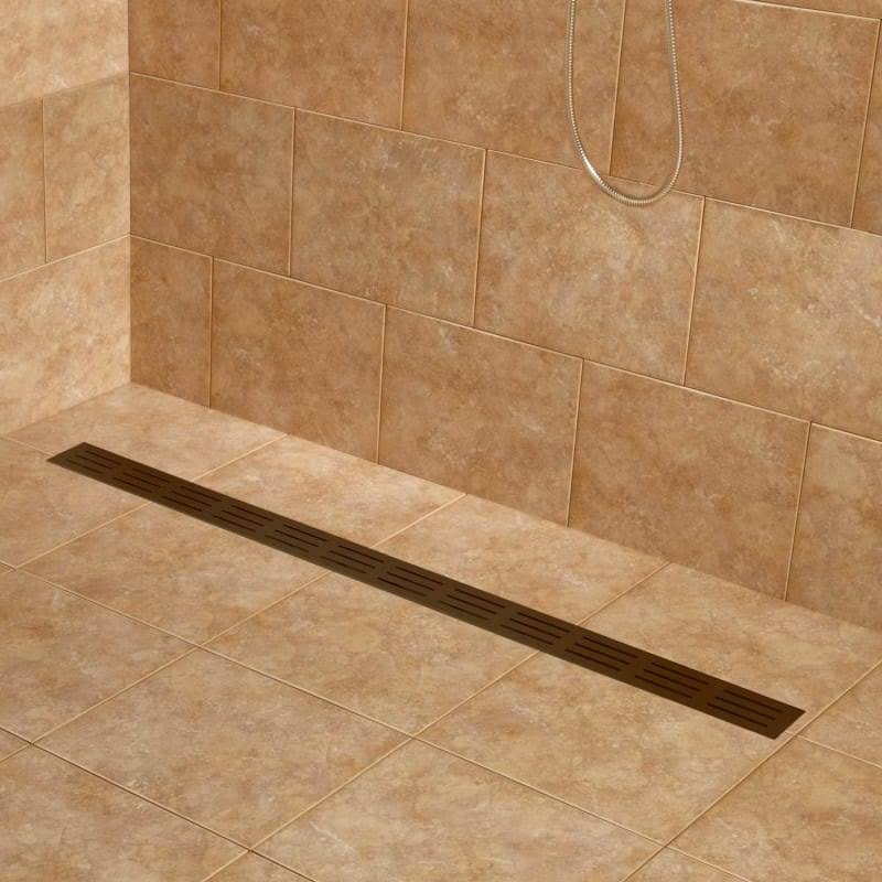 48" Linear Shower Drain Oil Rubbed Bronze N859