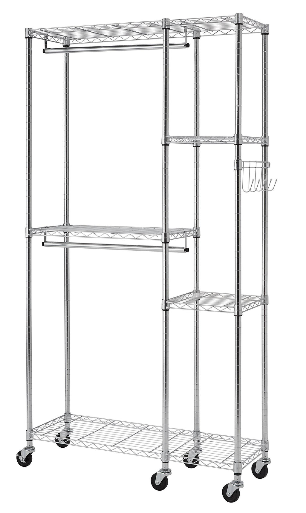 Chrome Mobile Closet Organizer Q602