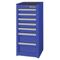 Blue 7 Drawer Side Cabinet I82012