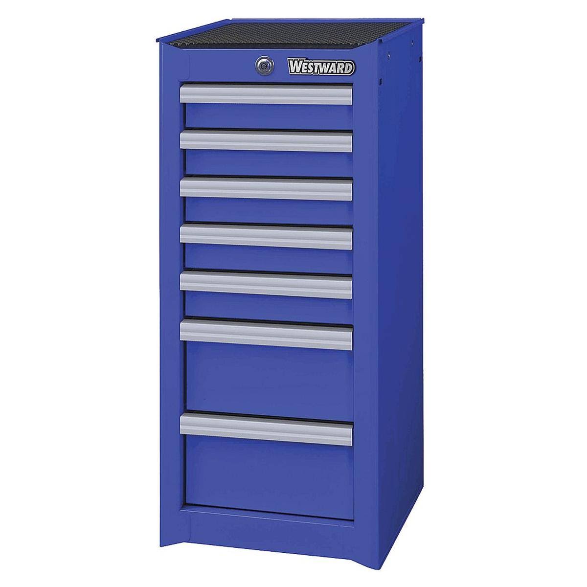 Blue 7 Drawer Side Cabinet I82012