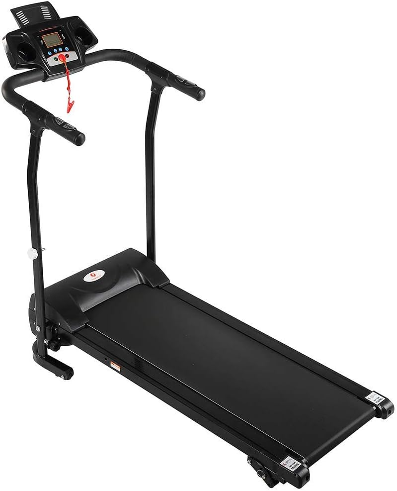 Folding Electric Treadmill with LCD Display A92370