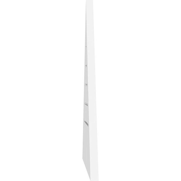 Triangle Surface Mount PVC Gable Vent Z202413