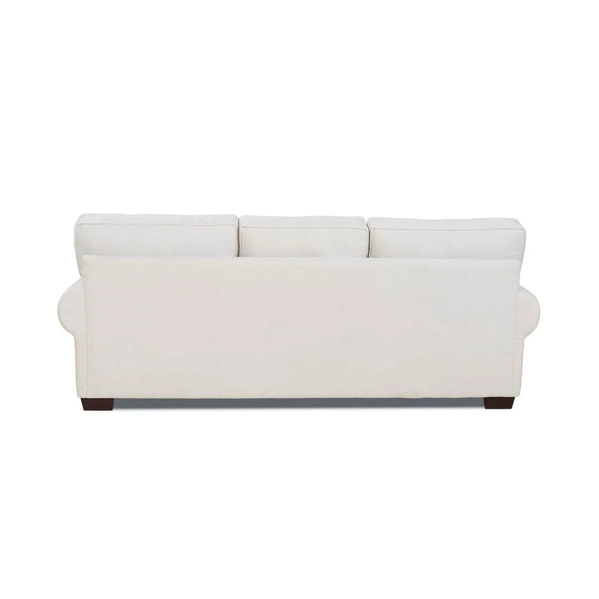 Cream Fabric Arm Sofa with Pillows S6331