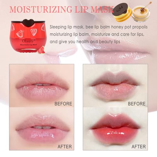 4 PCS Honey Lip Balm Lip Mask S26117