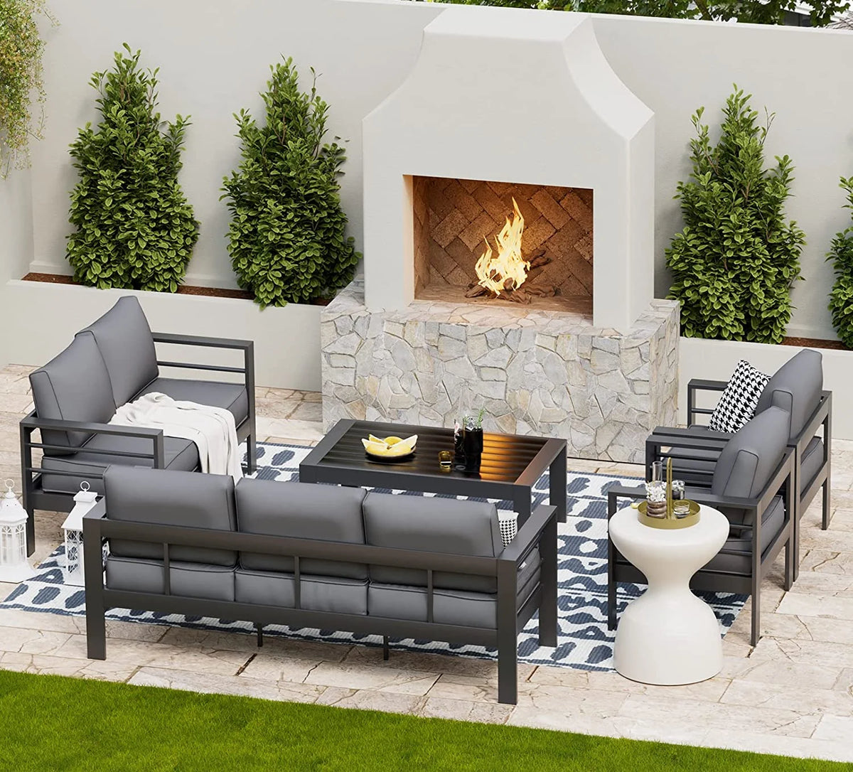 Aluminum Patio Furniture Set G445158