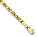 10 Karat Yellow Gold 4mm Diamond Cut Rope Chain K747530