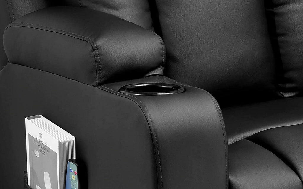 3PC Bonded Leather Recliner Set H56845