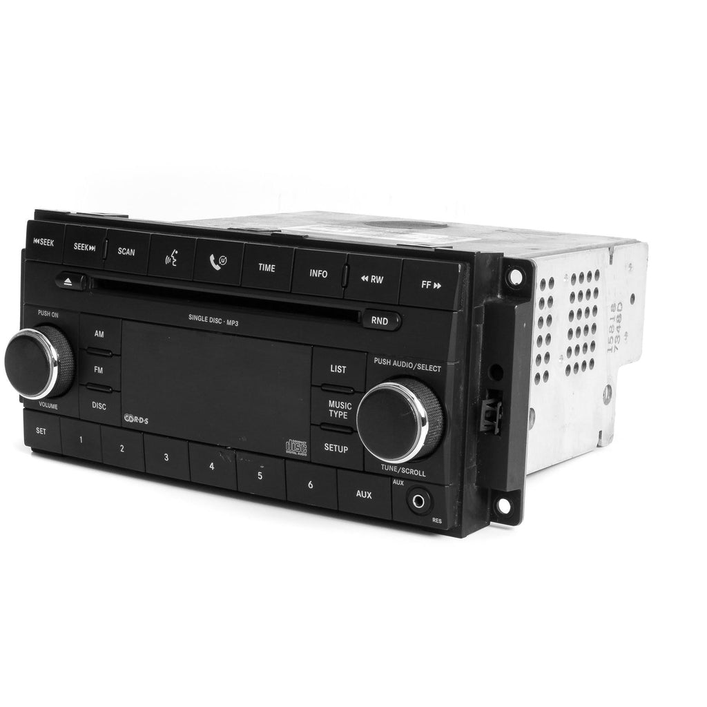 2008 Jeep Wrangler Dodge Caravan AM FM Radio CD Player AUX M24735