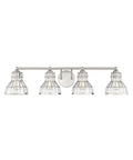 4 Light Bath Bar, Satin Nickel U257595