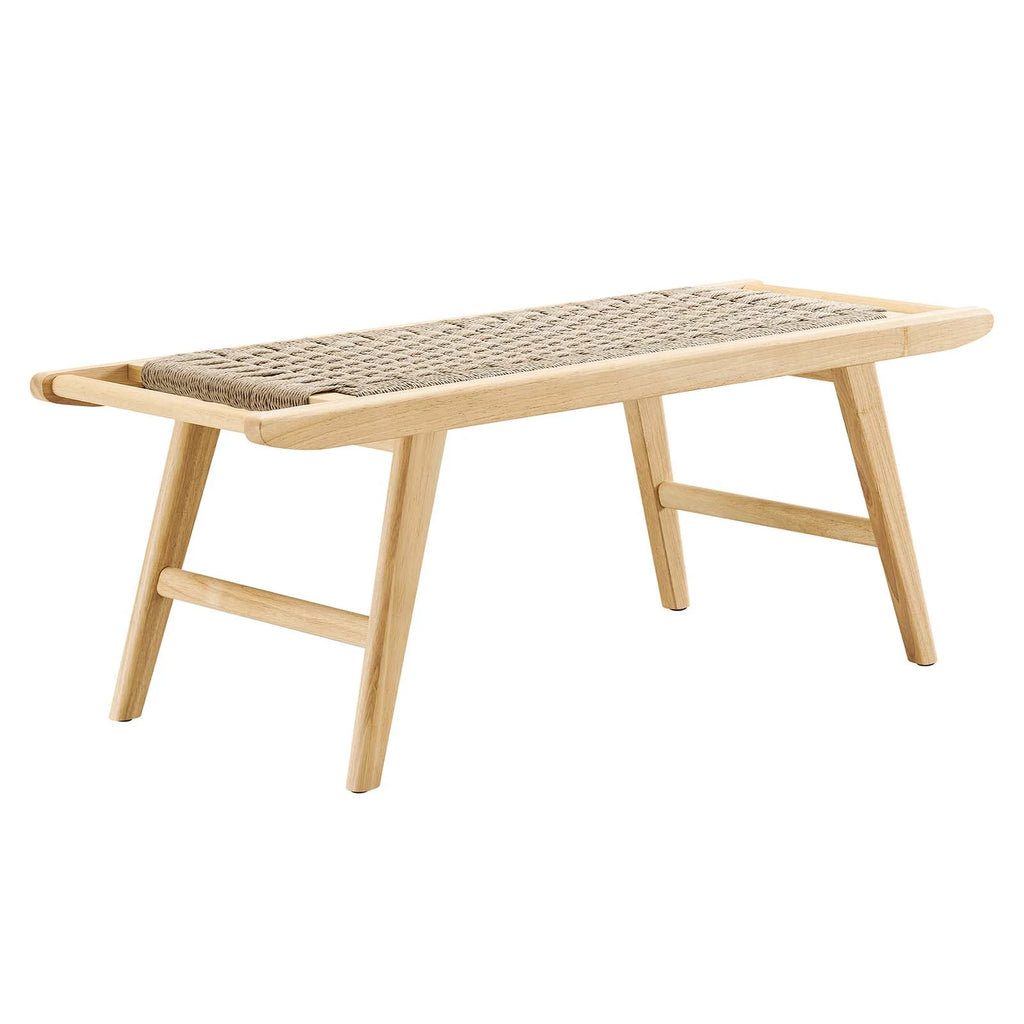 Natural Wood Bench B783